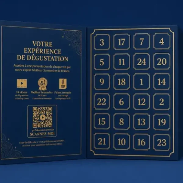Flakon Calendrier de l'Avent 24 Vins 2026 Flakon Calendrier de l'Avent 24 Vins 2026
