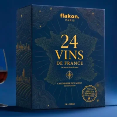 Flakon Calendrier de l'Avent 24 Vins 2026 Vins Blanc