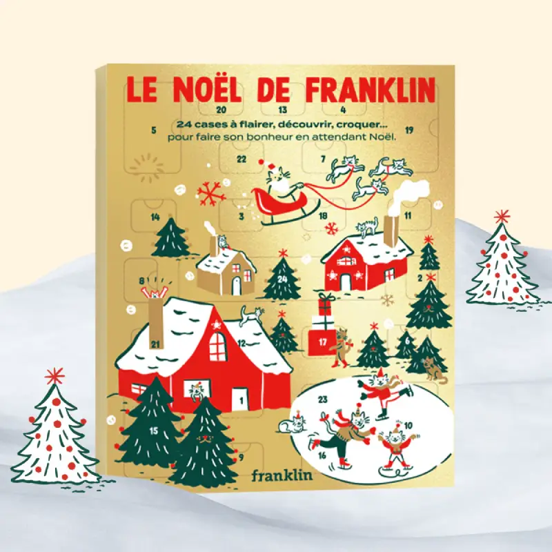 Franklin Calendrier de l&rsquo;Avent Chat 2025