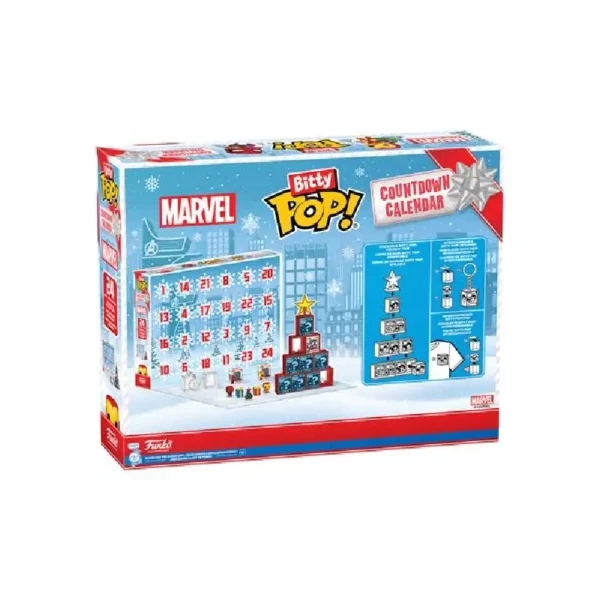 Funko Bitty Pop Marvel Comics Calendrier de l'Avent Plateforme