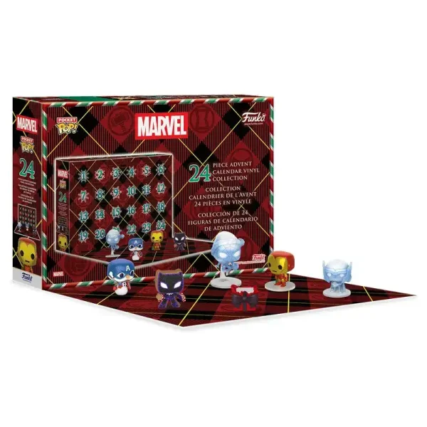 Funko Pocket Pop! Calendrier de l'Avent Countdown Marvel 2026