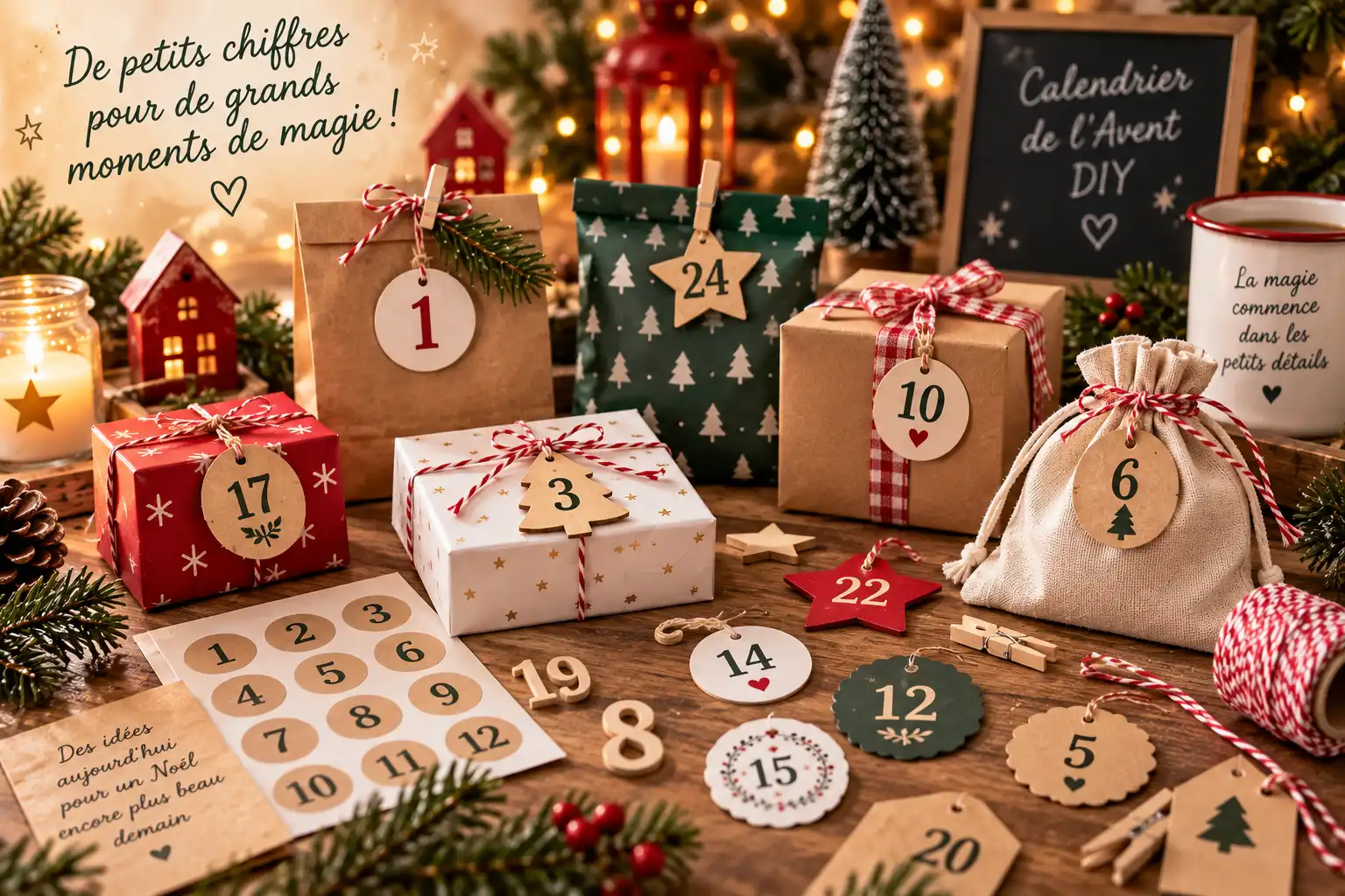 Guide Achat Chiffres Calendrier Avent