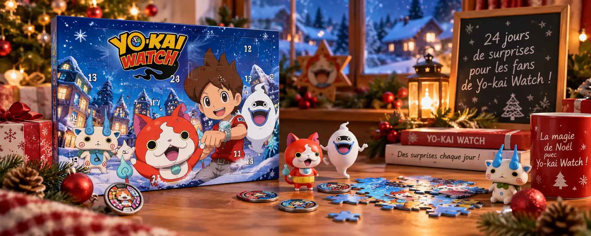 Guide Calendriers Avent Yo-kai Watch
