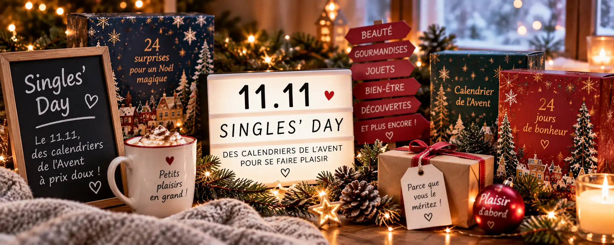 Guide Singles’ Day Calendriers Avent