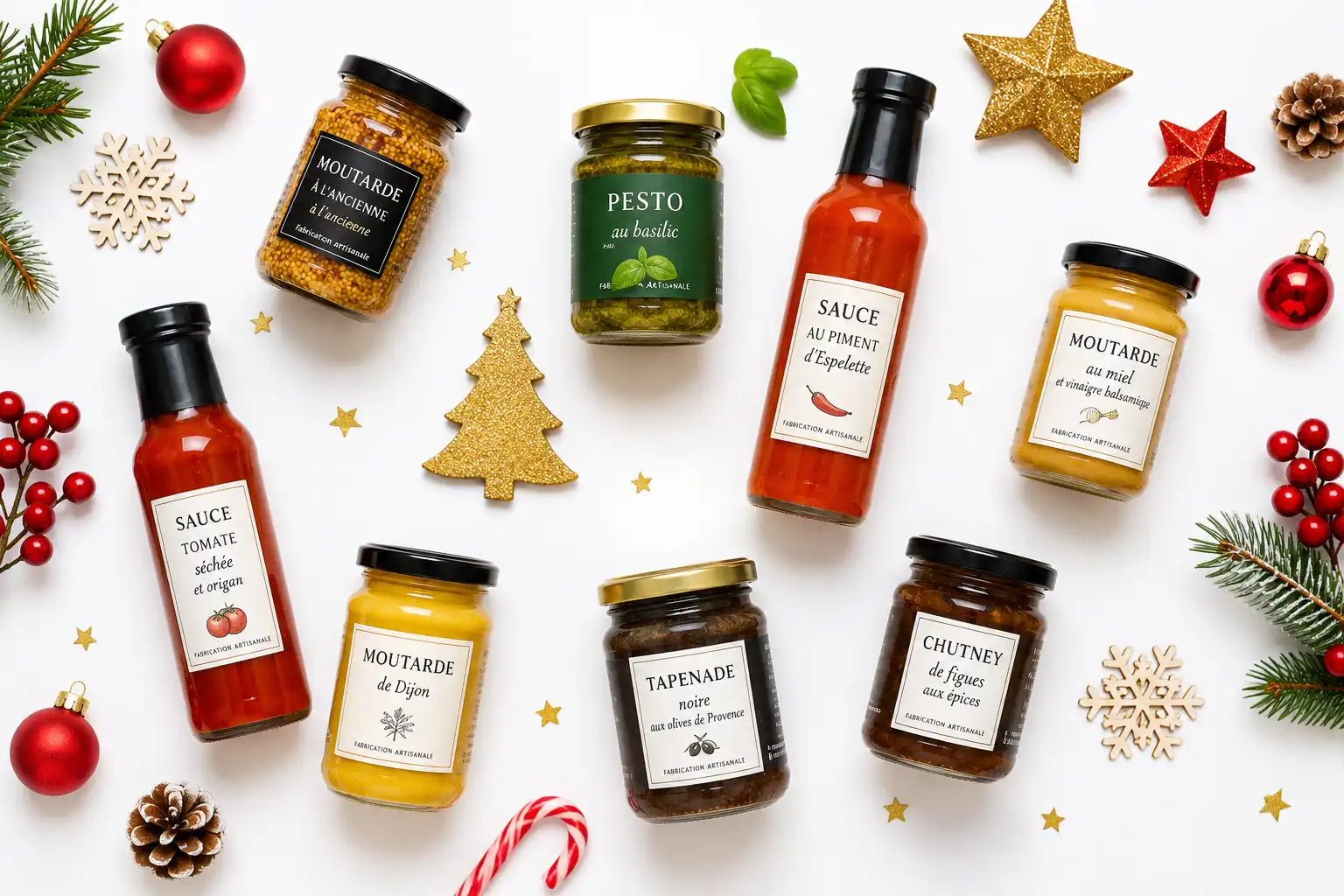 Guide des Calendriers Avent condiments sauces