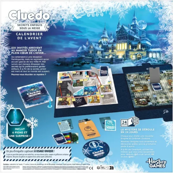 Hasbro Gaming Calendrier de l'avent Cluedo #5