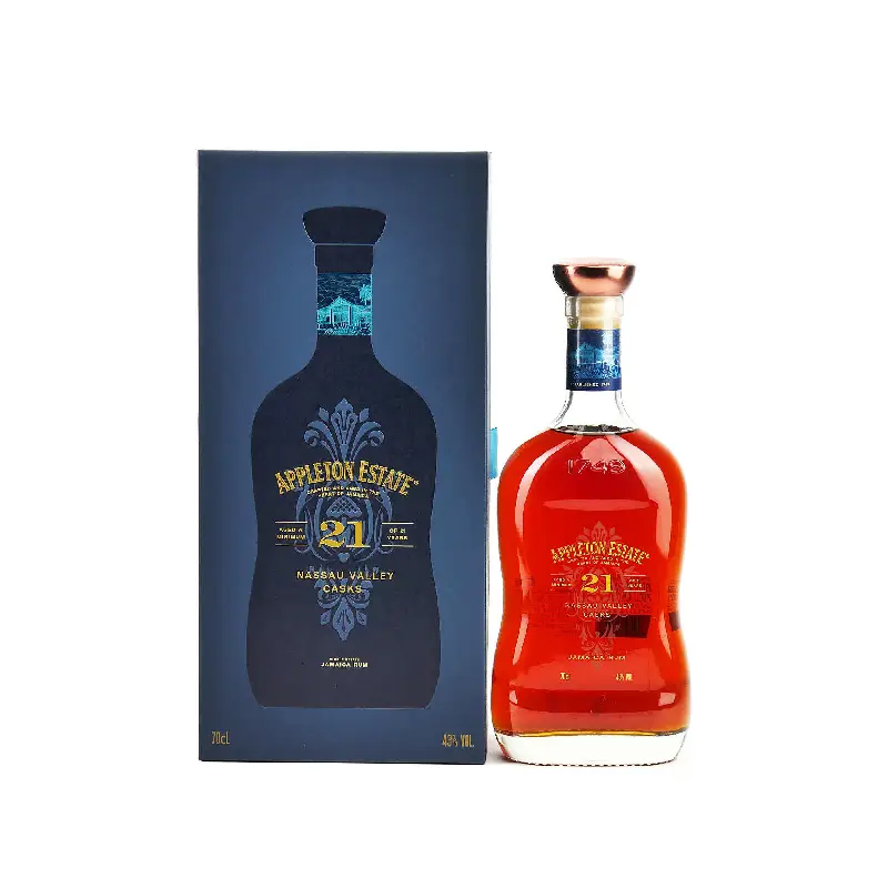 Idée Cadeau Appleton Estate 21 ans d'âge Rhum de la Jamaïque 43%
