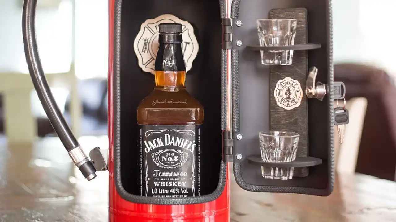 Idée Cadeau Mini-bar extincteur