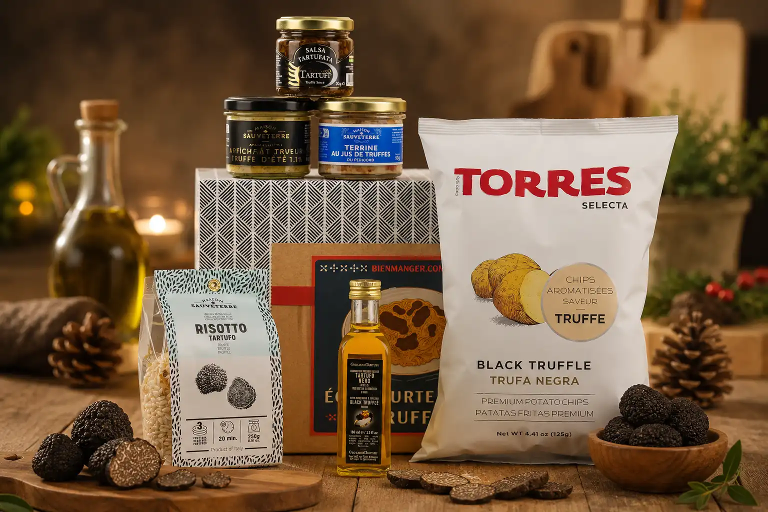 Idée Cadeau Noël Coffret Découverte Truffe