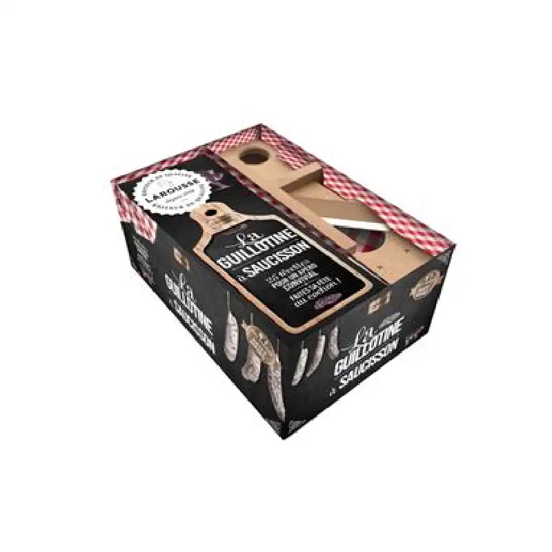 Idée Cadeau Noël Coffret Guillotine à saucisson