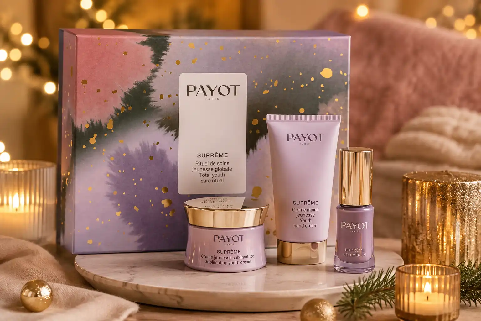 Idée Cadeau Noël Coffret Suprême Payot
