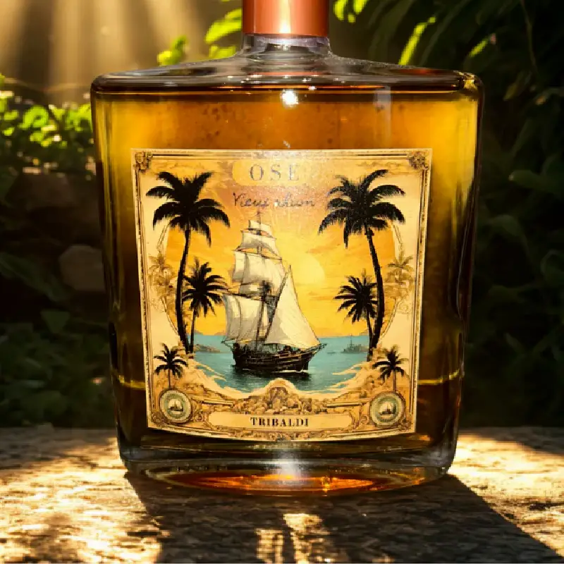 Idée cadeau Bouteille de Rhum Vieux 50 cl Tribaldi
