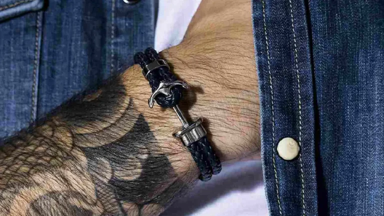 Idée cadeau Noël Bracelet Homme en acier Zander Taille L