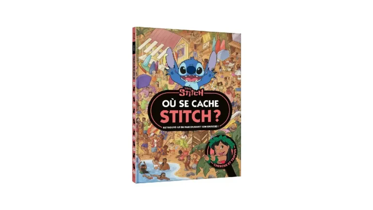 Idée cadeau Où se cache... _ Stitch _