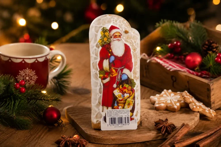 Idée cadeau Père Noël en pain d'épices alsacien