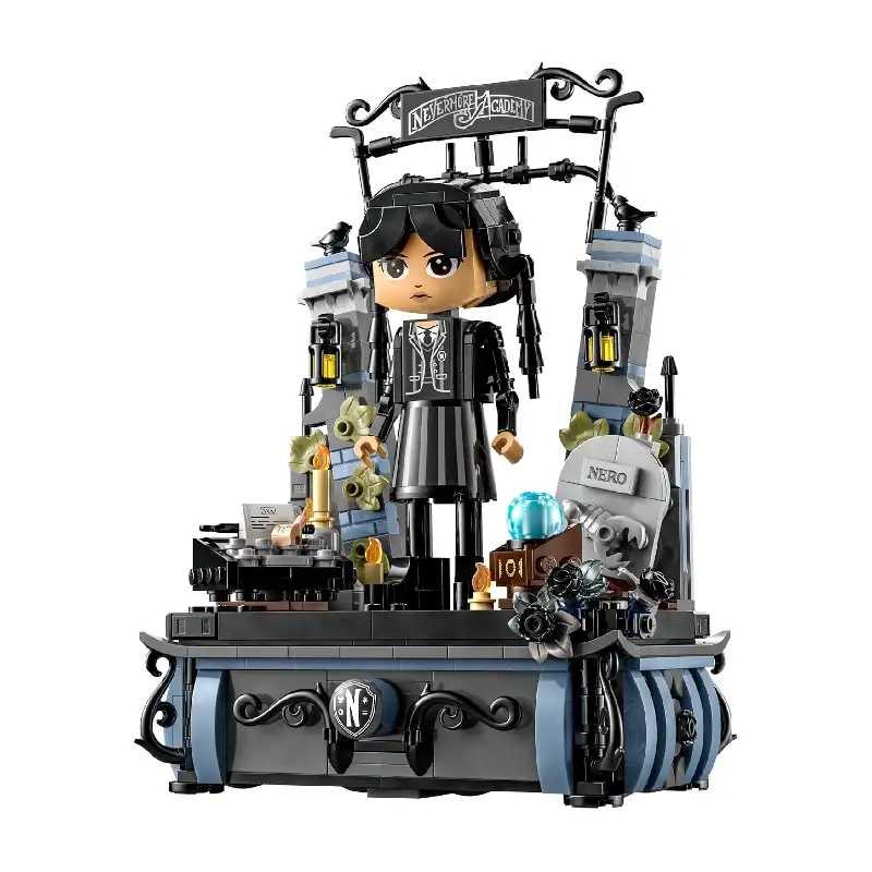 LEGO Mercredi Figurine de Mercredi Addams 76780