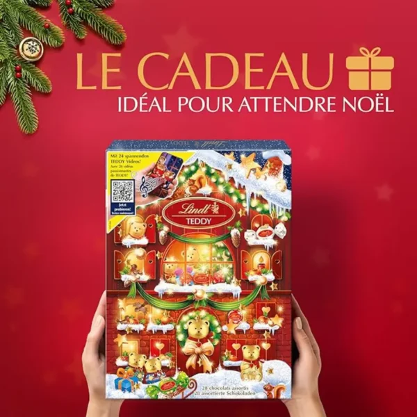 LINDT TEDDY Calendrier de l'Avent 170g 2025 #3