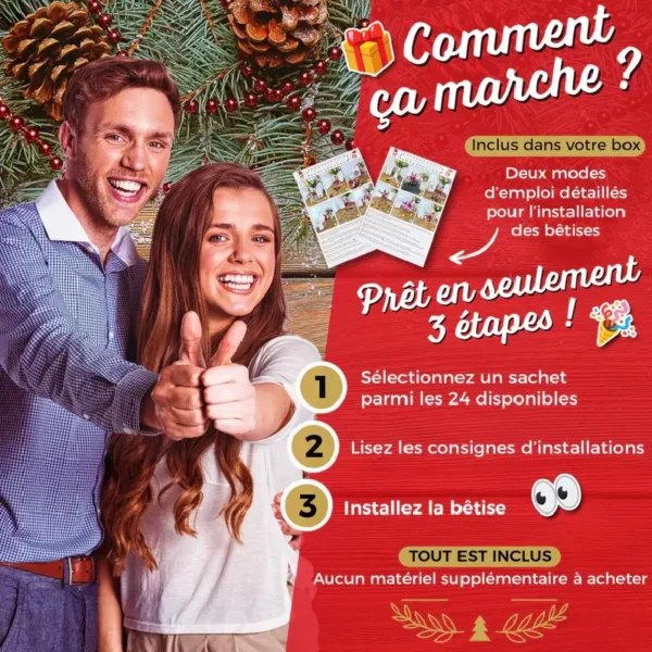 La Boîte à Lutins Coffrets Box 24 bêtises Lutin Farceur #3