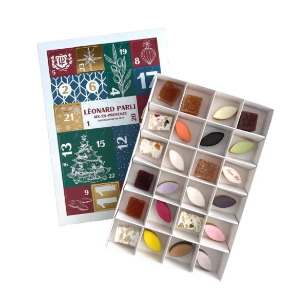 Léonard Parli Calendrier de l'Avent calissons et douceurs de Provence #1