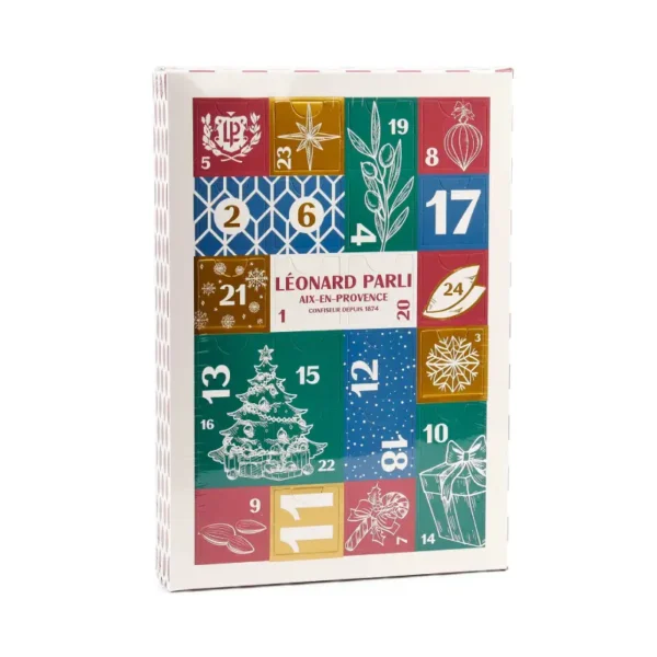 Léonard Parli Calendrier de l'Avent calissons et douceurs de Provence