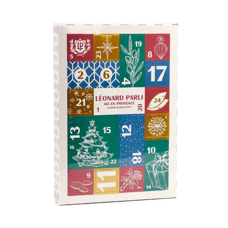 Léonard Parli Calendrier de l&rsquo;Avent calissons et douceurs de Provence