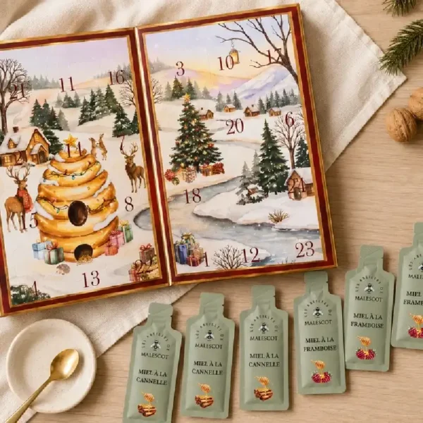 Les Abeilles de Malescot Calendrier de l'Avent 2026 Gourmandise