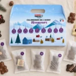 Les petits Bonheur Calendrier de l'Avent Nounours Chocolat 2026 Framboise
