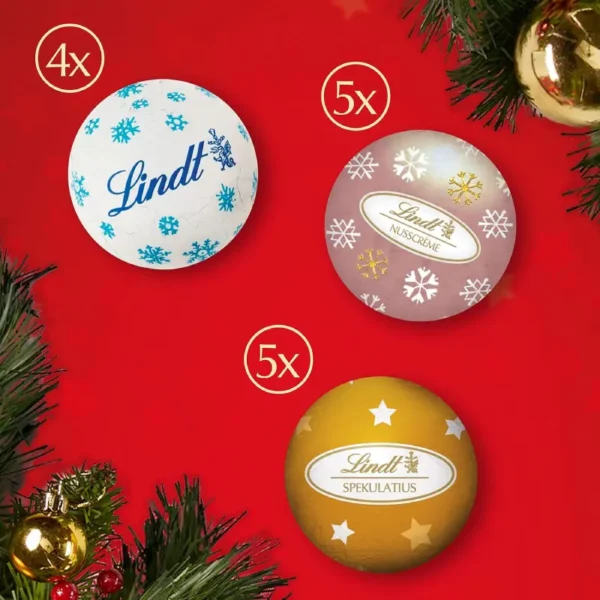 Lindt & Sprüngli Calendrier de l'Avent Table de marché de Noël #2
