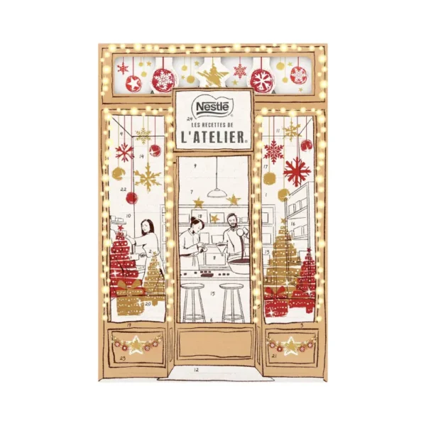 Nestlé Les Recettes de l'Atelier Calendrier de l'Avent 2023