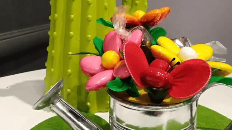 Nouveau Arrosoir de fleurs de dragées chocolats