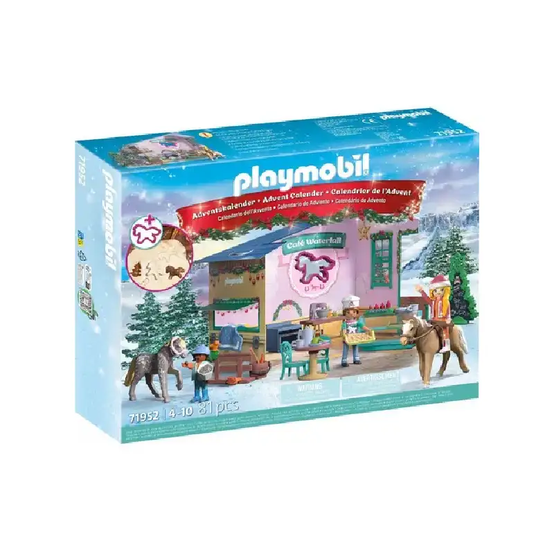 Playmobil Calendrier de l&rsquo;Avent Pâtisserie de Noël (71952)