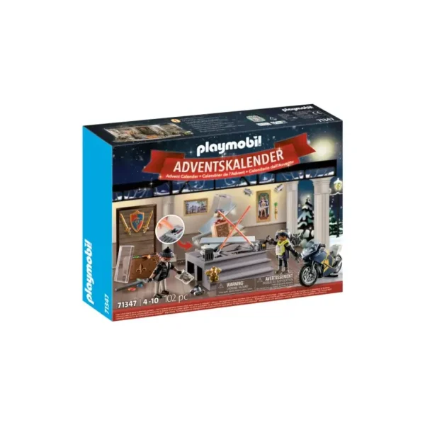 Playmobil Calendrier de l'Avent Police (71347)
