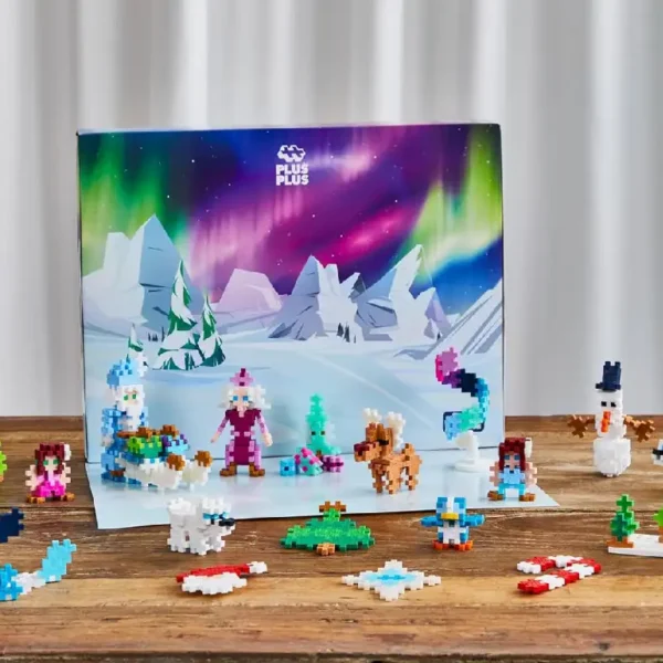 Plus Plus Calendrier de l'Avent Aurores boréales 2