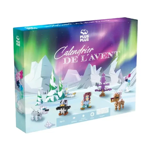 Plus Plus Calendrier de l'Avent Aurores boréales
