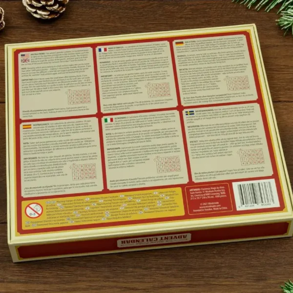 Puzzle Original calendrier de l'Avent Abraham Hunter Boite