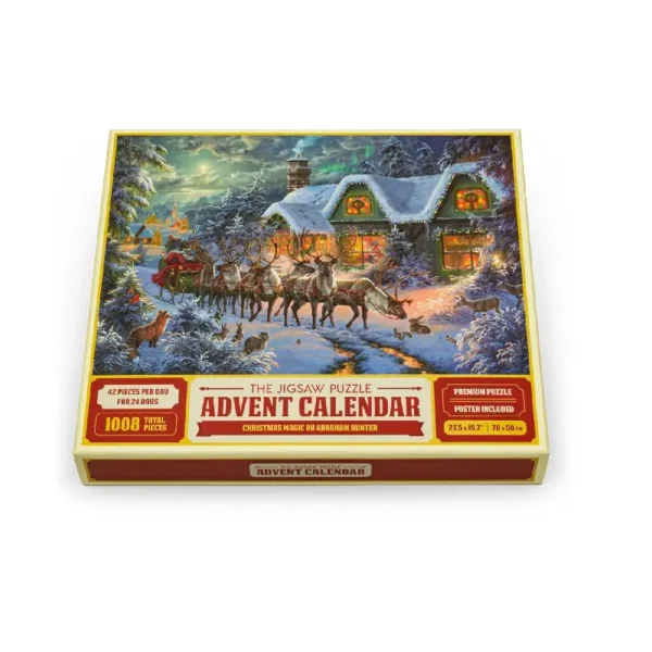 Puzzle calendrier de l'Avent Abraham Hunter