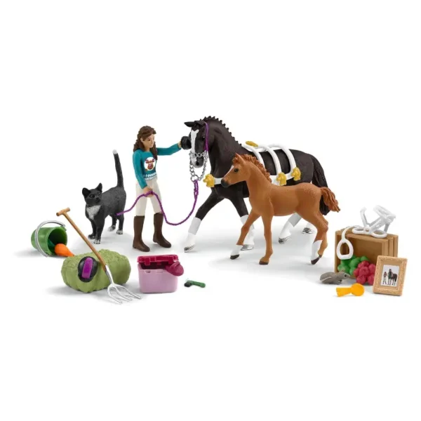 Schleich Calendrier de l’avent Horse Club Animaux (99092)