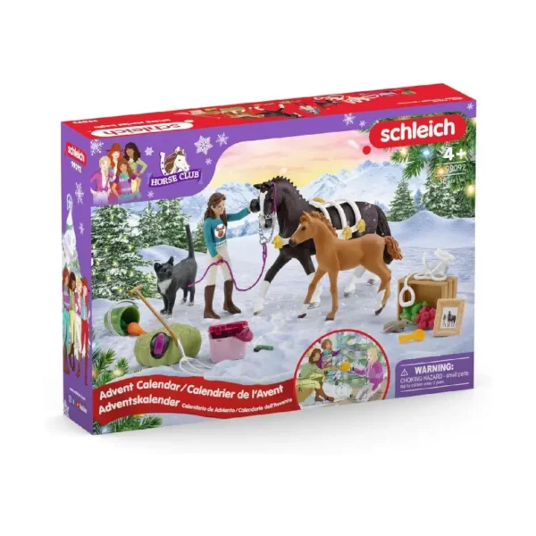 Schleich Calendrier de l’avent Horse Club Chevaux (99092)