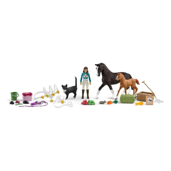 Schleich Calendrier de l’avent Horse Club Figurines (99092)