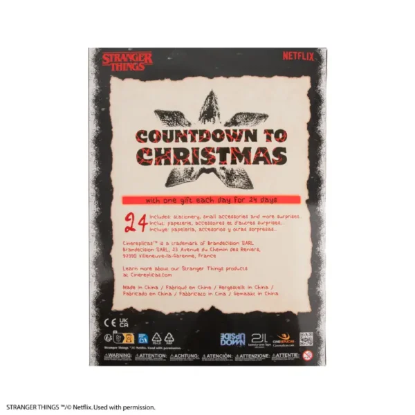 Stranger Things Calendrier de l'Avent 2025