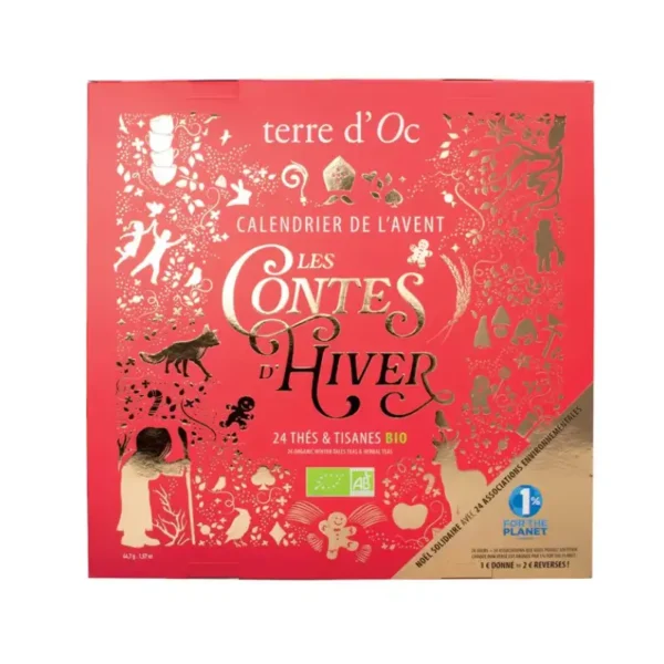 Terre d'OC Calendrier de l'Avent thés & tisanes bio #3 Terre d'OC Calendrier de l'Avent thés & tisanes bio #3