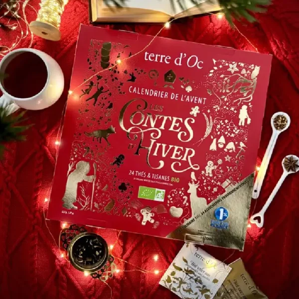 Terre d'OC Calendrier de l'Avent thés & tisanes bio Terre d'OC Calendrier de l'Avent thés & tisanes bio