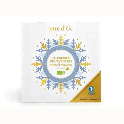 Terre d’Oc Calendrier de l’Avent Thé & Tisanes BIO 2026 Terre d’Oc Calendrier de l’Avent Thé & Tisanes BIO 2026