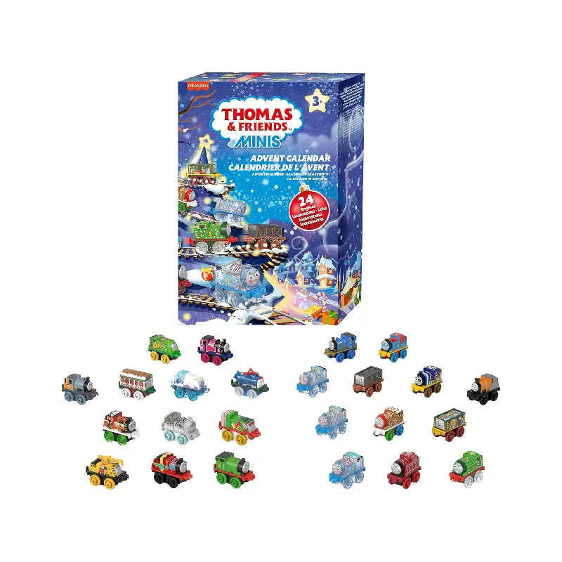 Thomas Et Ses Amis – Calendrier De L'Avent MINIS – 24 Trains Miniatures – Cadeau Noël HRF89