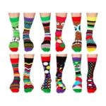 United Oddsocks Calendrier de l'Avent chaussettes Couleur homme