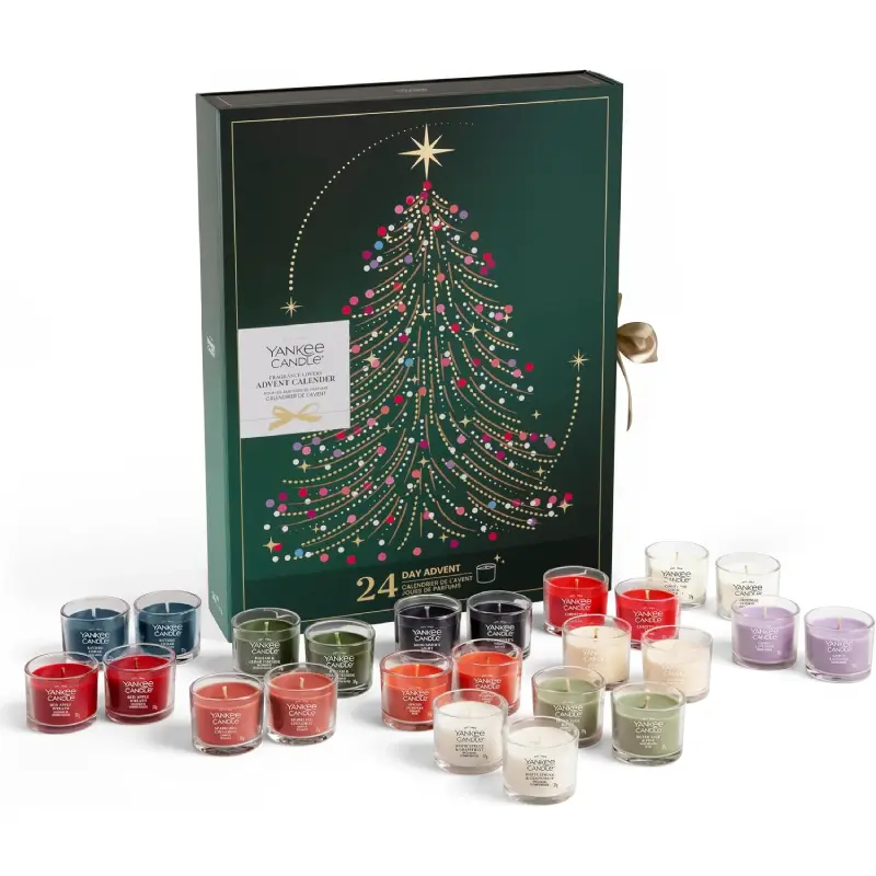 Yankee Candle Calendrier de l&rsquo;avent Livre